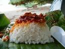 nasi lemak (coconut creamed rice)