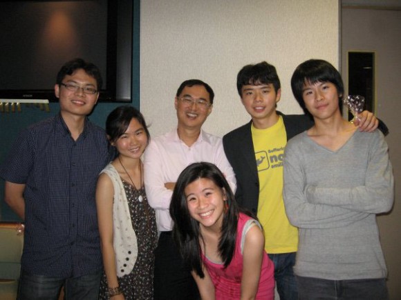 Christmas event photo Joshua, Elaine, myself, Wen Mun, Matthew, Wen Por