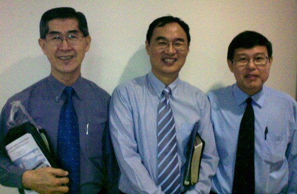 Rev James Seah, Kenny Chee, Eric Chua (ps-in-charge) Rev James Seah, Kenny Chee, Eric Chua (ps-in-charge)