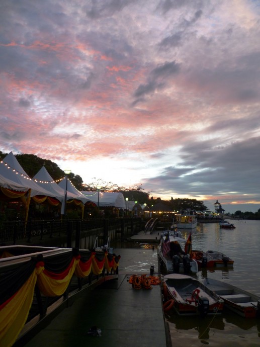 beautiful skies and boats boat rides