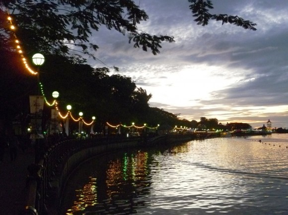 Kuching waterfront Kuching waterfront