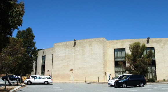 the auditorium of a Baptist school/college