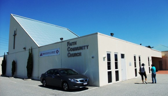 Former church building now used for Chinese Service