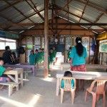 preschool children performing