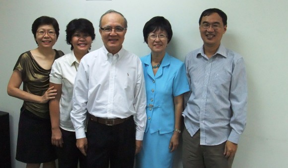 Jenny, Aileen, Pastor Ang Chui Cheng, Pastor Ang Siew Khim, Kenny