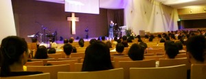 Rev Chiu Ming Li preaching