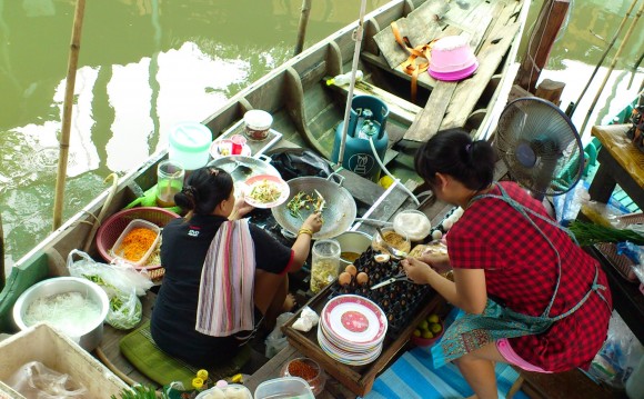 food off the boat