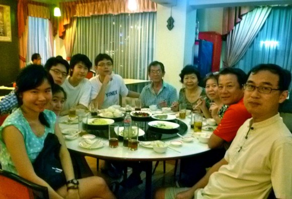 CNY reunion dinner