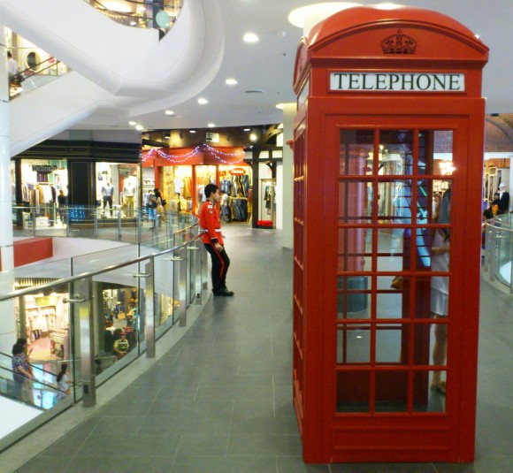 London telephone booth