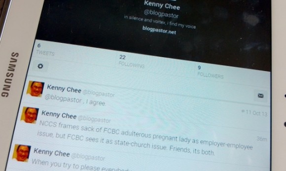 Kenny Chee @ blogpastor