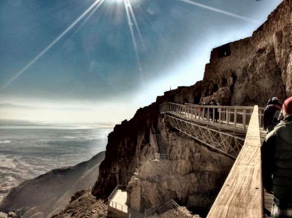 The path to Masada