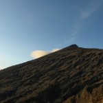 Mt Rinjani (3,726m) in Lombok, Indonesia