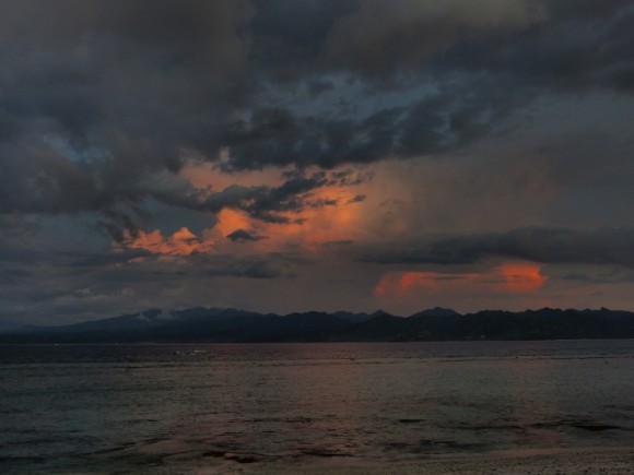 P5020344 (640x480) Sunset at Gili Trawangan