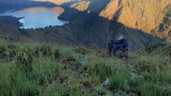 Makeshift $10 toilet with a million dollar view