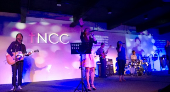 tncc2014 (10) Ian and Charmaine, the worship stalwarts