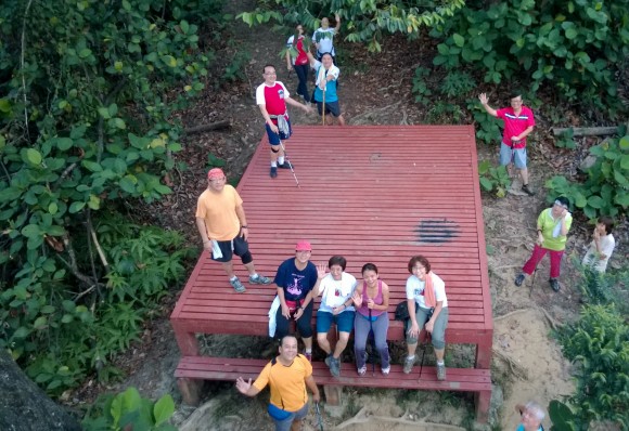 tncc2014 (6) the tncc regular hikers of Gasing Hill
