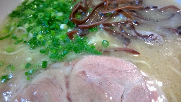 WP_20141119_023 Thick, strong, salty and steaming hot ramen al dente