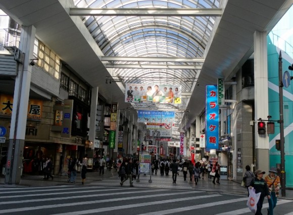 DSC02940 (640x471) Kumamoto's version of Ginza. (Credits: Wee Khoon)