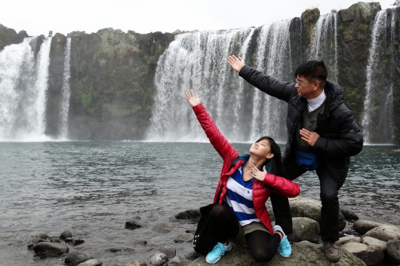 Father and daughter combo. Photo by Khoon