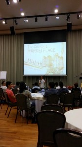 Benny Ho sharing the Perspectives on Marketplace Ministry