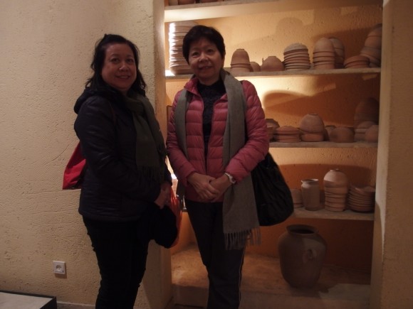 Joyce Leong and Jenny in the museum