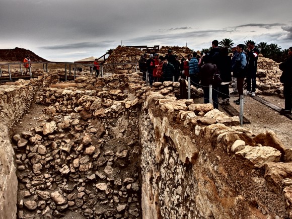 At the Qumran community ancient site