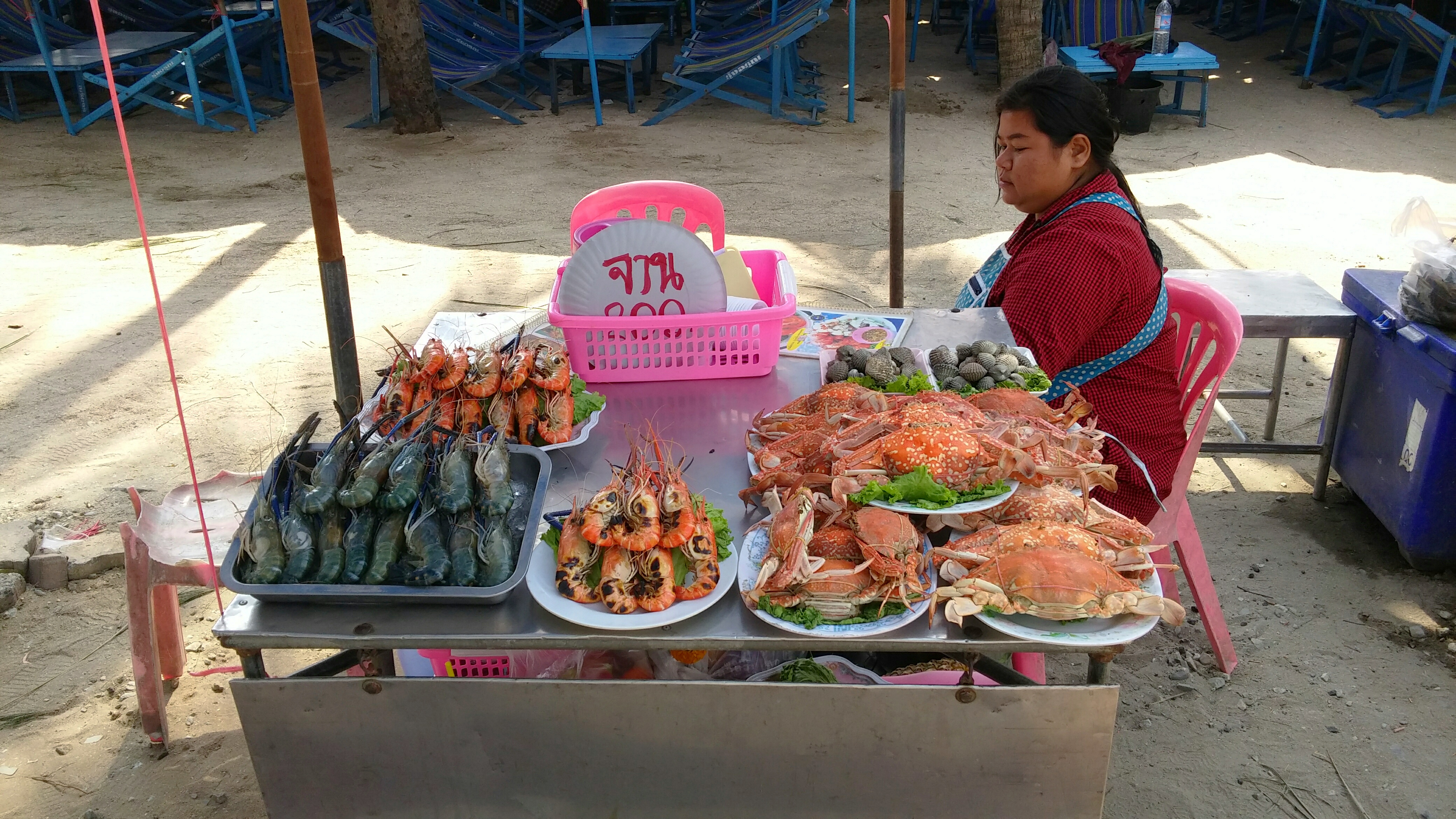 Seafood in abundance
