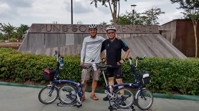 At the Punggol Promenade