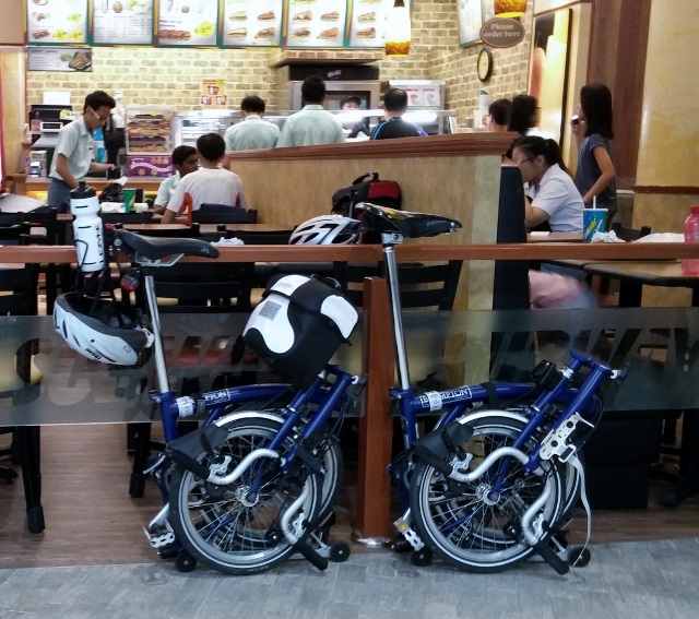 One thing left to do: have a good lunch and talk shop.