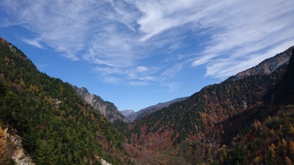 Great view of sky and mountains and valley (Credits: Judith)