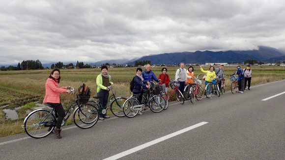 Cycling along this farm stretch in cool weather was invigorating, exciting, captivating.