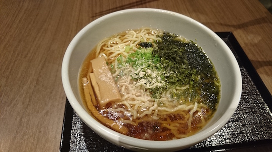 Free ramen at the dining area at night around 9pm